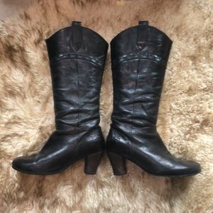 John Fluevog VINTAGE  Cowgirl Boots